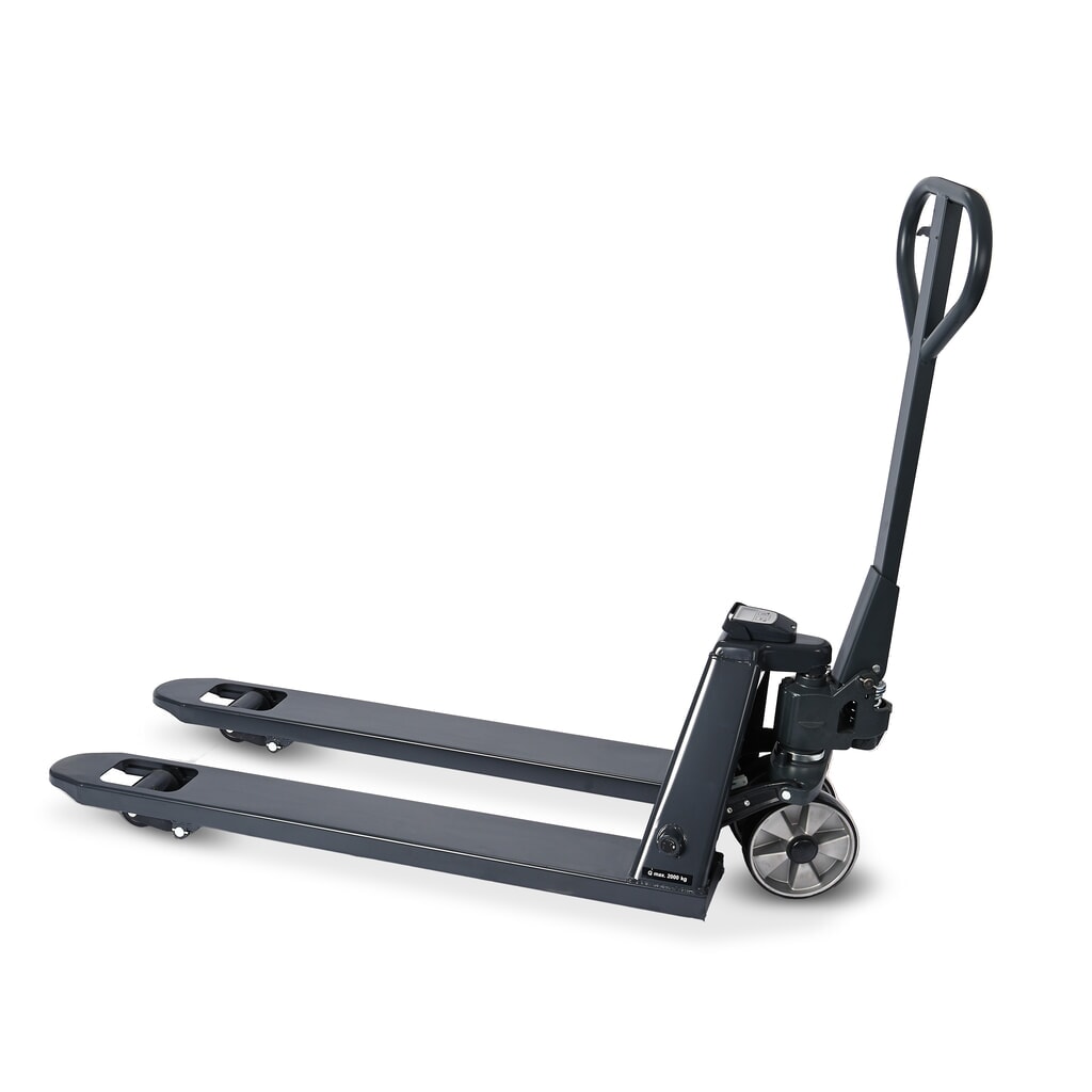 Transpalette peseur HEMMDAL PTM 2.0 Scale, capacité de charge 2 000 kg, pas de 5 kg, galets de fourche simples N° de l'image du produit 14 : Transpalette peseur HEMMDAL PTM 2.0 Scale, capacité de charge 2 000 kg, pas de 5 kg, galets de fourche simples