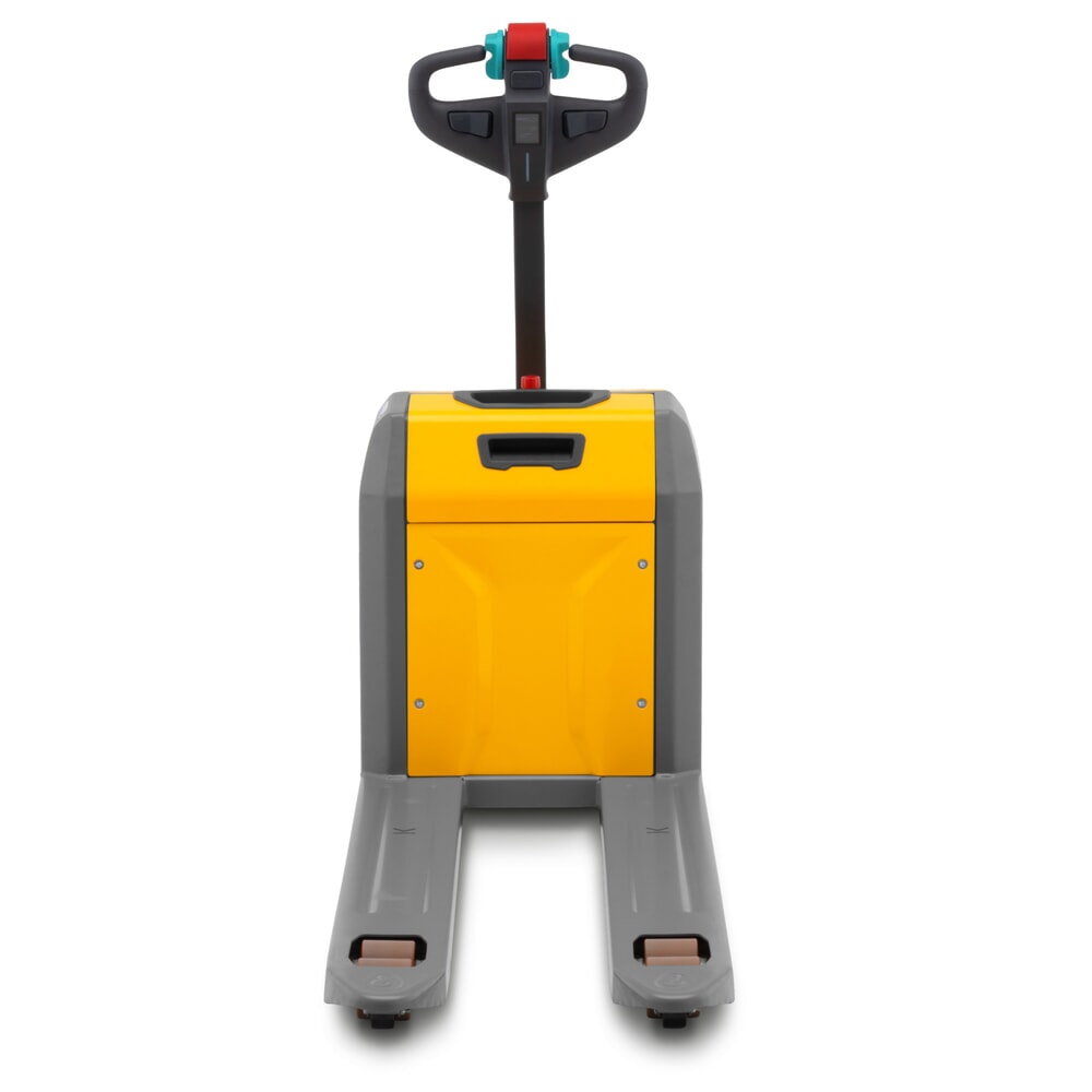N° de l'image du produit 4 : Transpalette électrique Jungheinrich AME 18, capacité de charge 1 800 kg, longueur de fourche 1 000 mm, galets tandem