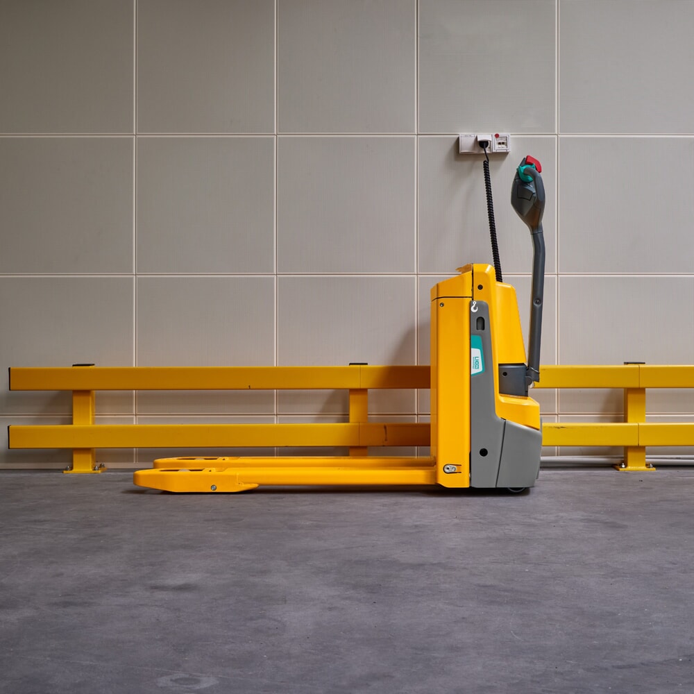 N° de l'image du produit 4 : Transpalette électrique Jungheinrich EJE 116i, capacité de charge 1 600 kg, longueur des fourches 1 150 mm