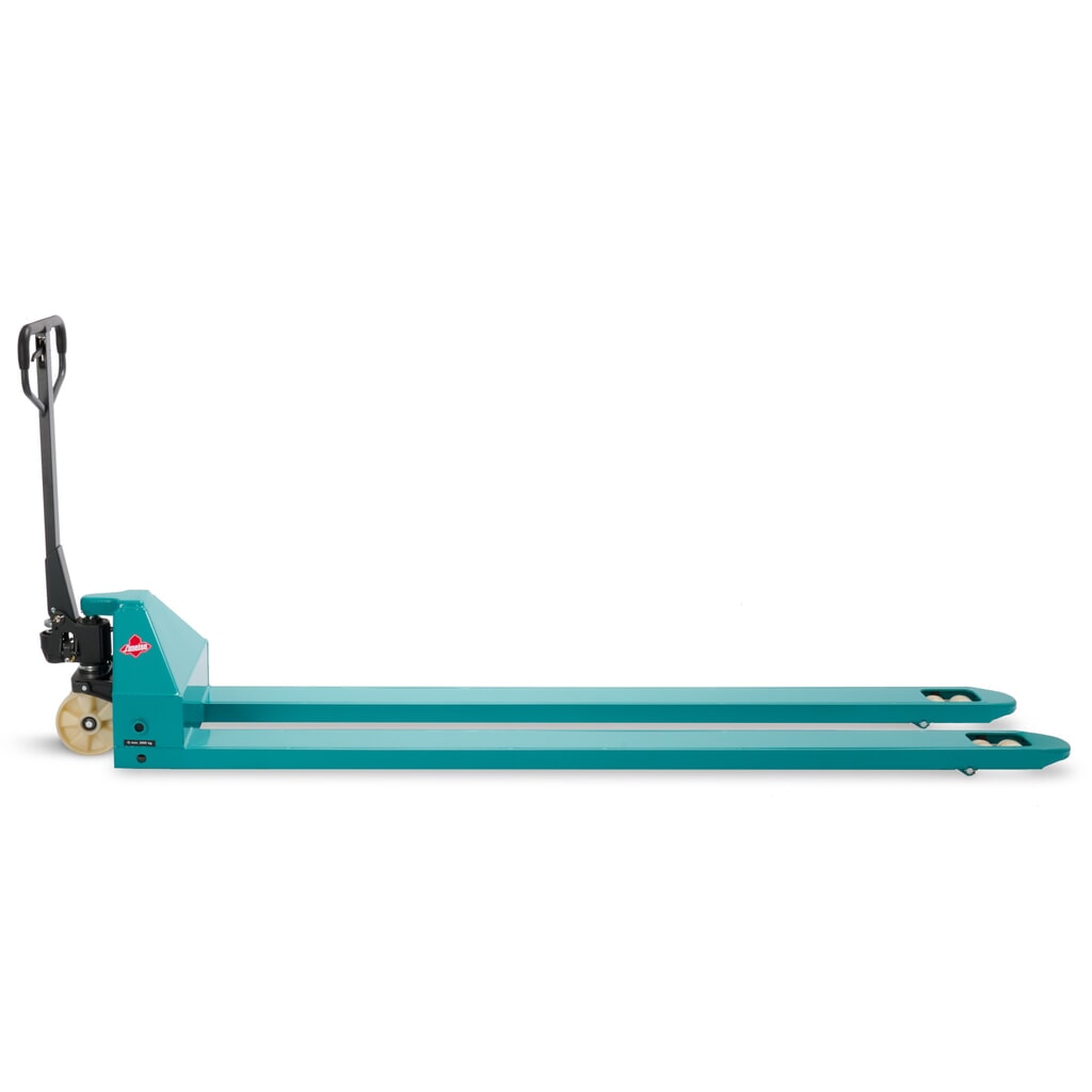 Transpalette manuel Ameise® PTM 2.0, capacité de charge 2 000 kg, longueur de fourche 2 500 mm, nylon, galets tandem N° de l'image du produit 7 : Transpalette manuel Ameise® PTM 2.0, capacité de charge 2 000 kg, longueur de fourche 2 500 mm, nylon, galets tandem