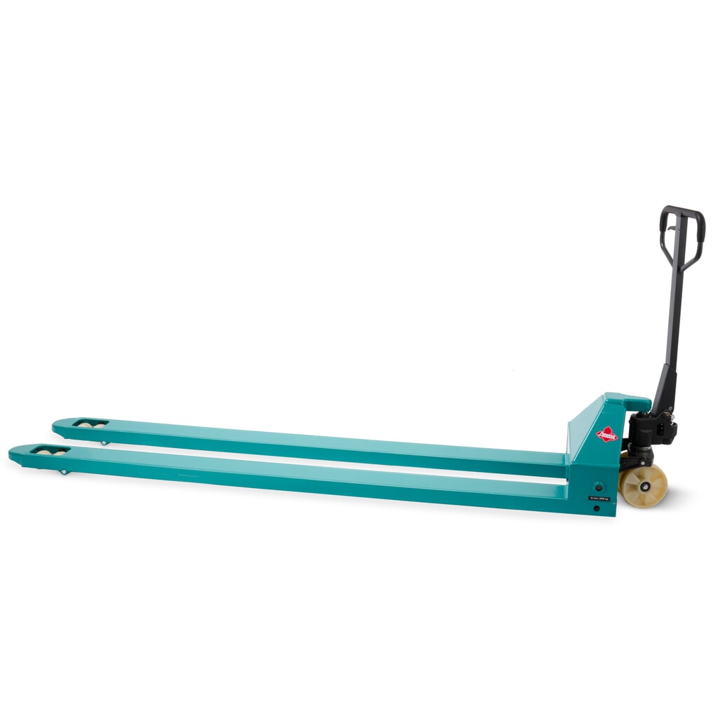 Transpalette manuel Ameise® PTM 2.0, capacité de charge 2 000 kg, longueur de fourche 2 500 mm, nylon, galets tandem N° de l'image du produit 9 : Transpalette manuel Ameise® PTM 2.0, capacité de charge 2 000 kg, longueur de fourche 2 500 mm, nylon, galets tandem