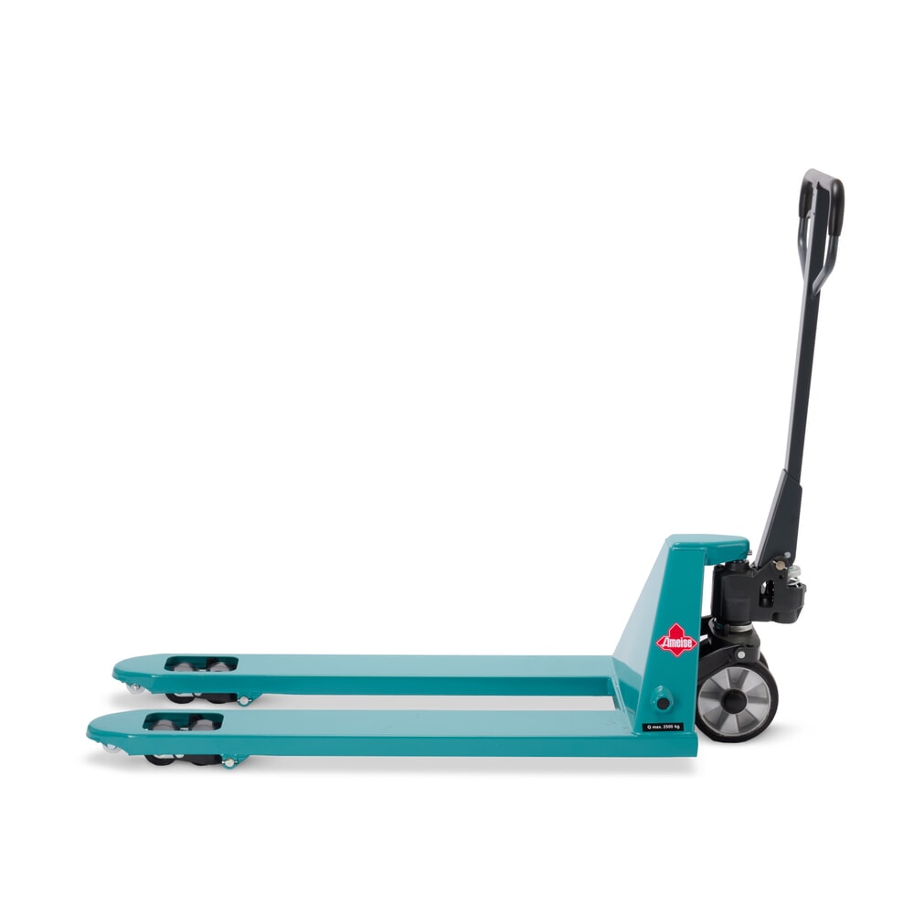 N° de l'image du produit 8 : Transpalette manuel Ameise® PTM 2.5 avec levée rapide, capacité de charge 2 500 kg, longueur des fourches 1 150 mm, caoutchouc plein / polyuréthane, galets tandem (CH)