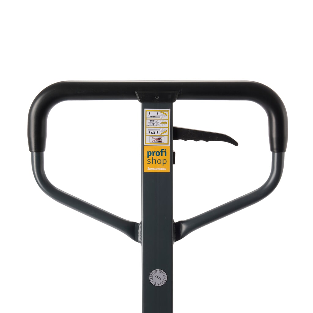 N° de l'image du produit 2 : Transpalette manuel 4 voies Ameise® PTM 2.5 Cross, capacité de charge 2 500 kg / 1 500 kg, longueur des fourches 1 150 mm, polyuréthane