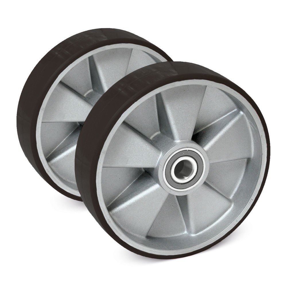 N° de l'image du produit 4 : Transpalette manuel Ameise® PTM 2.5 avec levée rapide, capacité de charge 2 500 kg, longueur des fourches 1 150 mm, caoutchouc plein / polyuréthane, galets tandem (CH)