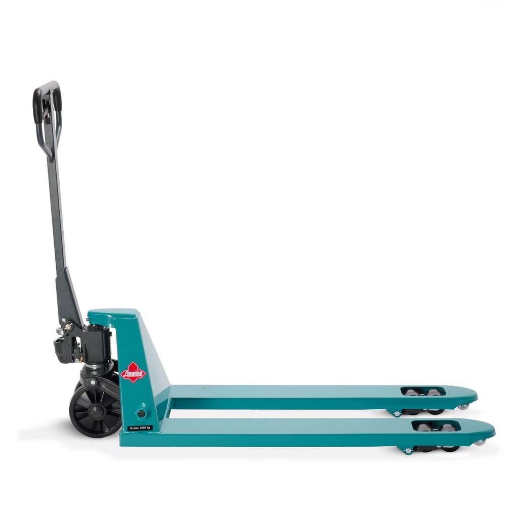 N° de l'image du produit 9 : Transpalette manuel Ameise® PTM 3.0 capacité de charge 3 000 kg, longueur des fourches 1 150 mm, polyuréthane, galets tandem
