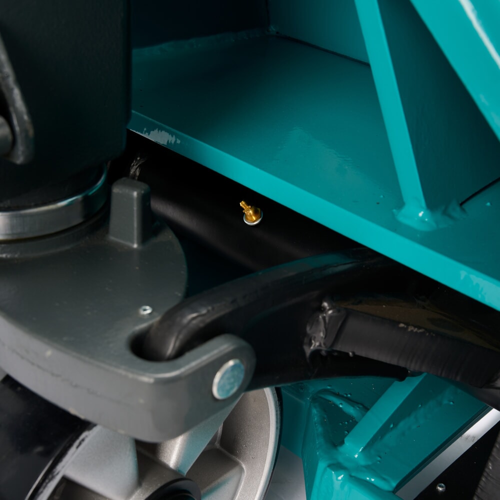N° de l'image du produit 10 : Transpalette manuel Ameise® PTM 3.5, capacité de charge 3 500 kg, longueur de fourche 1 800 mm, polyuréthane, galets tandem