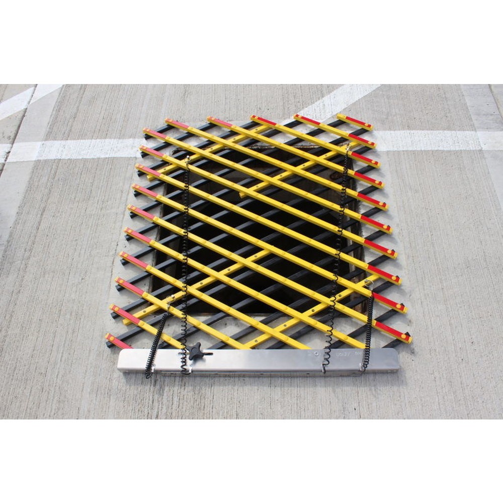 N° de l'image du produit 1 : Treillis anti-chute Kee Safety CoverSafe Access, 0,7 x 1,2 m
