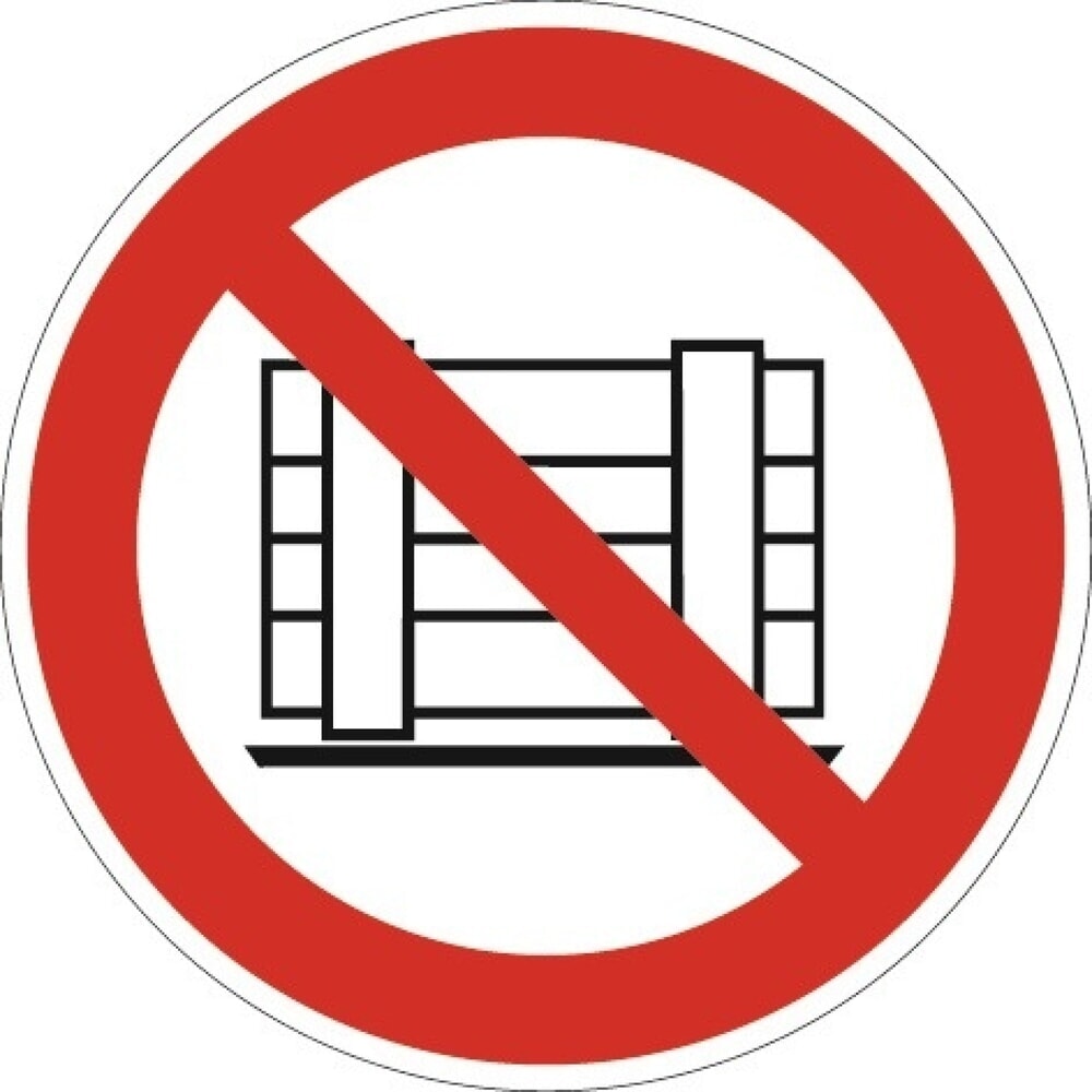 Illustration du produit: Panneau d'interdiction