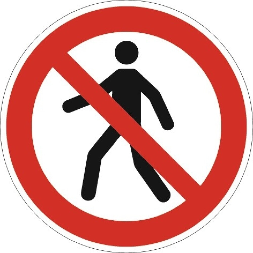 Illustration du produit: Panneau d'interdiction