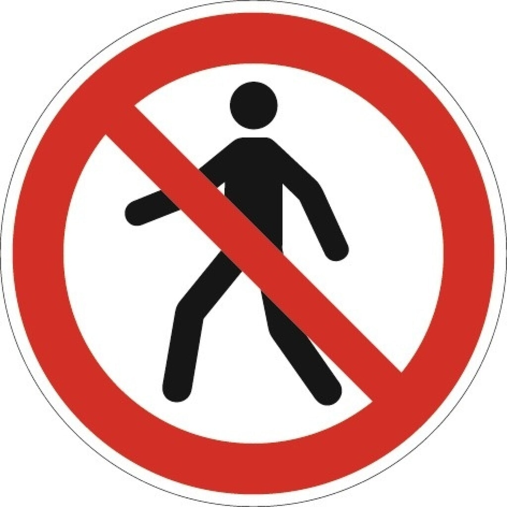 Panneau d'interdiction Illustration du produit: Panneau d'interdiction