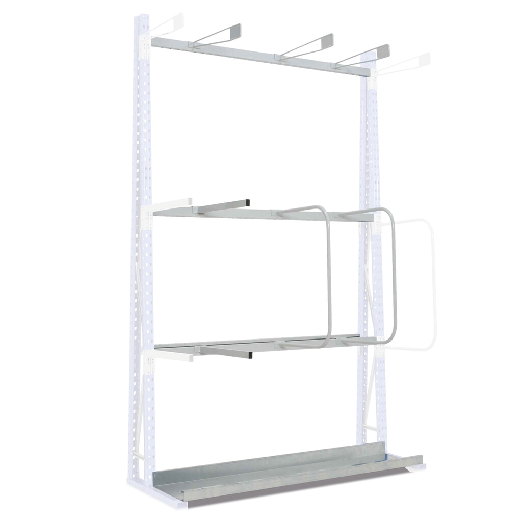 Bras de séparation pour rayonnage vertical ManOrga, séparateur intermédiaire N° de l'image du produit 2 : Bras de séparation pour rayonnage vertical ManOrga, séparateur intermédiaire