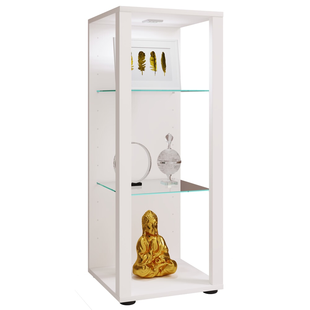 Illustration du produit: Vitrine VCM Glasol M, blanche