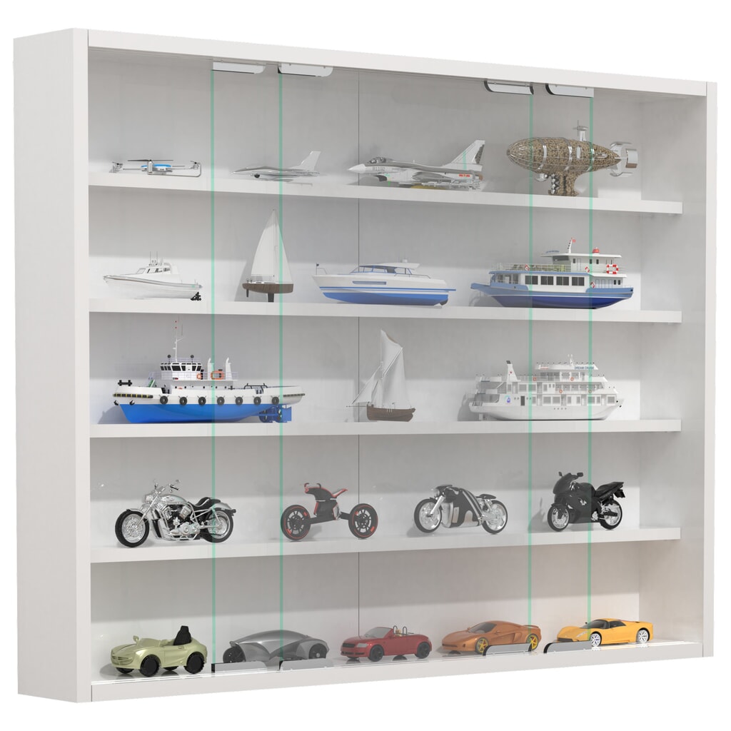 Illustration du produit: Vitrine murale VCM Agisa L, blanche