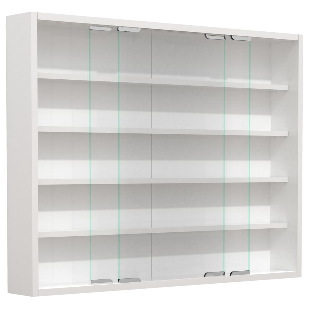 N° de l'image du produit 4 : Vitrine murale VCM Agisa L, blanche