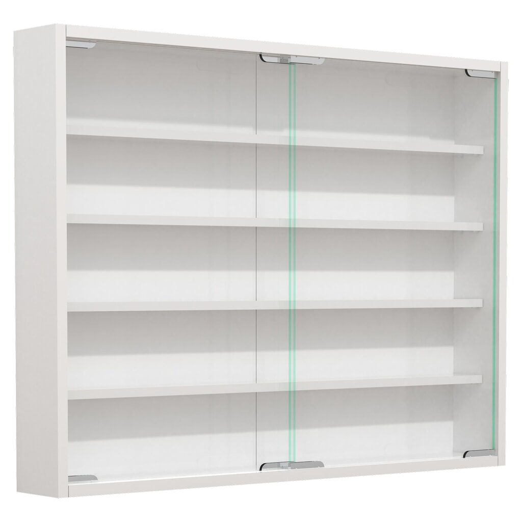 Vitrine murale VCM Agisa L, blanche N° de l'image du produit 5 : Vitrine murale VCM Agisa L, blanche