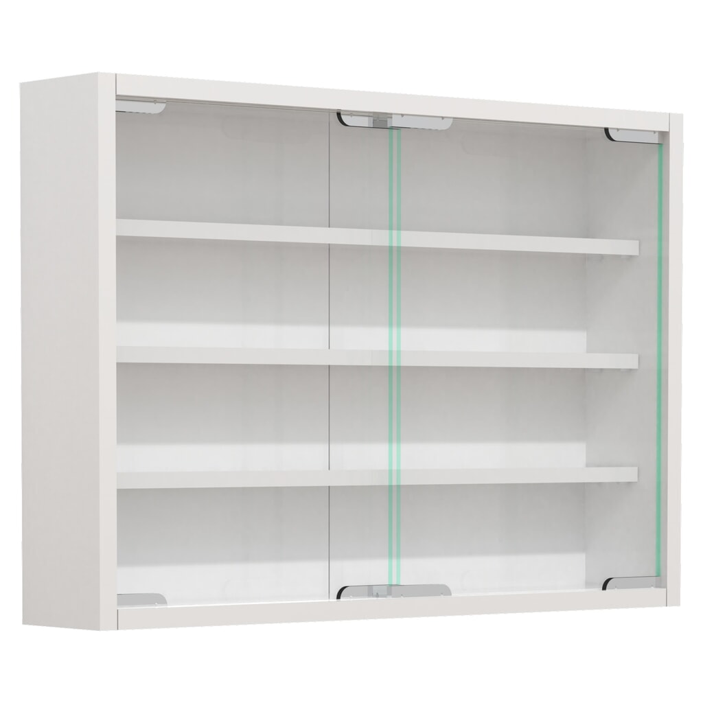N° de l'image du produit 5 : Vitrine murale VCM Agisa M, blanche