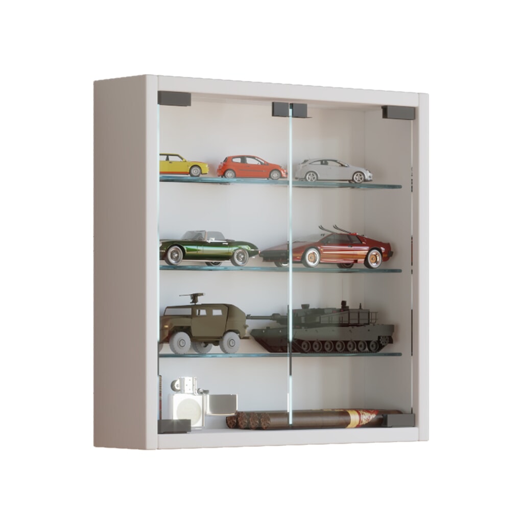 Illustration du produit: Vitrine murale VCM Mandosa S, blanche