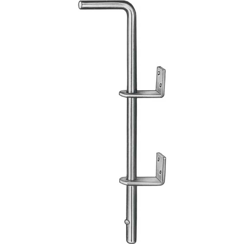 Illustration du produit: VORMANN Bodenschieber, Stahl blau verzinkt, L400xS16mm