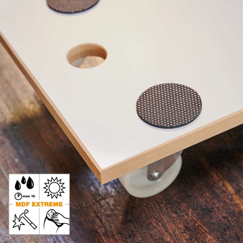WAGNER Aide au transport MDF EXTREME Mélamine - 57,5 x 30 x 10 cm, capacité de charge 200 kg N° de l'image du produit 4 : WAGNER Aide au transport MDF EXTREME Mélamine - 57,5 x 30 x 10 cm, capacité de charge 200 kg