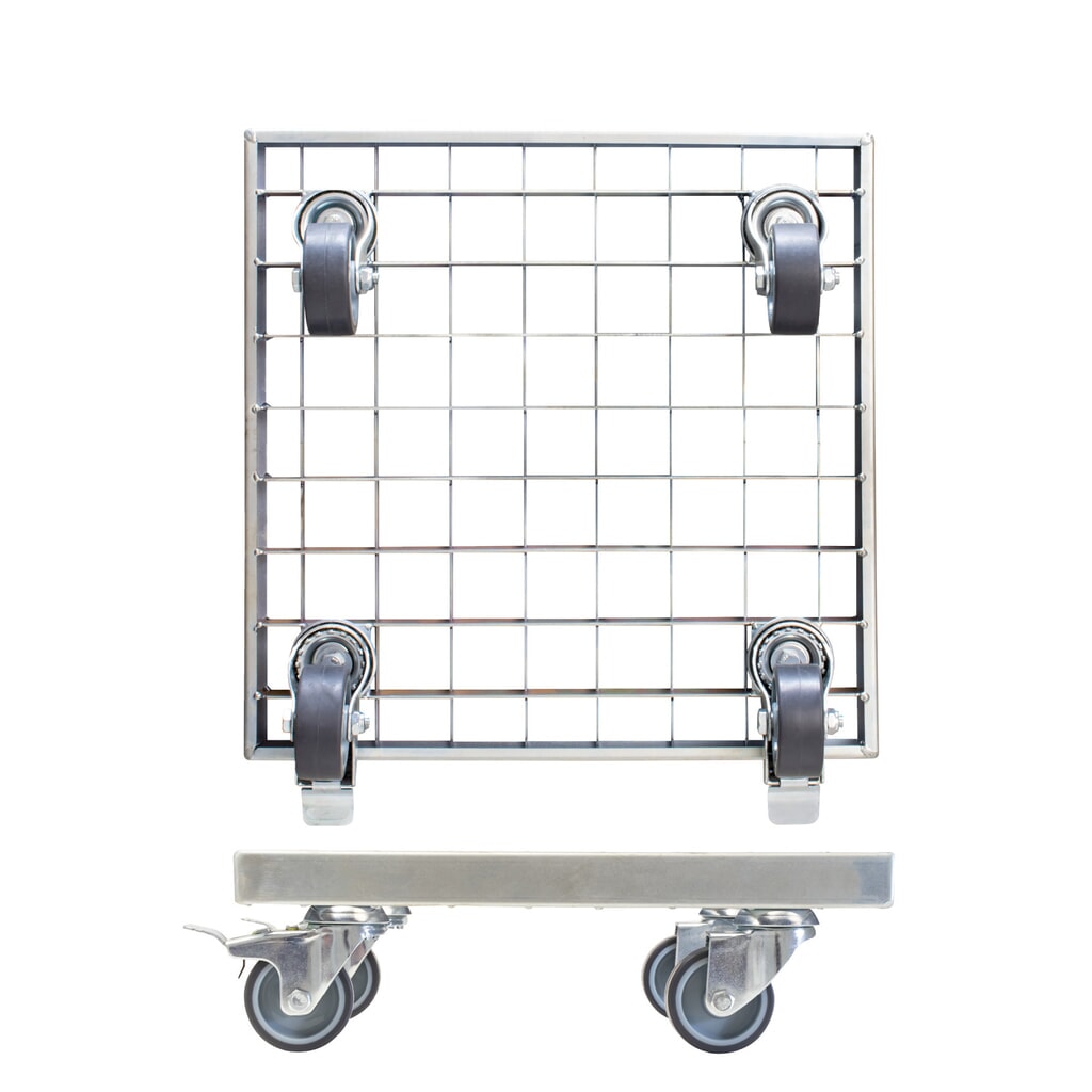 N° de l'image du produit 6 : WAGNER Rouleur pour plantes INDUSTRIAL STYLE - 29 x 29 x 9,5 cm, capacité de charge 200 kg