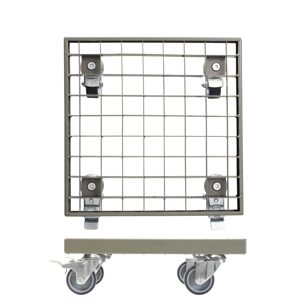 N° de l'image du produit 5 : WAGNER Rouleur pour plantes INDUSTRIAL STYLE - 29 x 29 x 9,5 cm, capacité de charge 200 kg