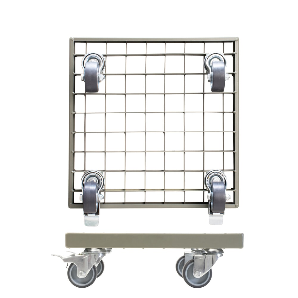 N° de l'image du produit 6 : WAGNER Rouleur pour plantes INDUSTRIAL STYLE - 29 x 29 x 9,5 cm, capacité de charge 200 kg