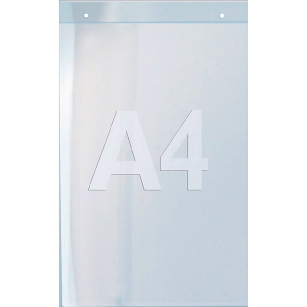Illustration du produit: Wandprospekthalter, Acryl transparent, DIN A4 hoch