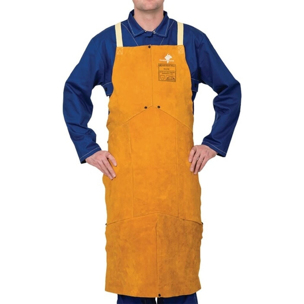 Illustration du produit: WELDAS Schürze Lava Brown™ L.ca.107xB.ca.80cm