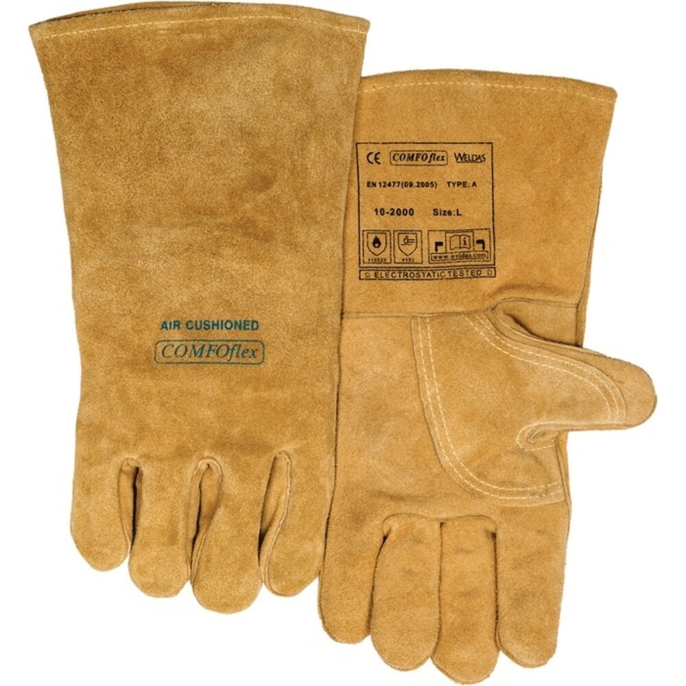Illustration du produit: WELDAS Schweißerhandschuhe Bucktan Gr.XL (9,5)