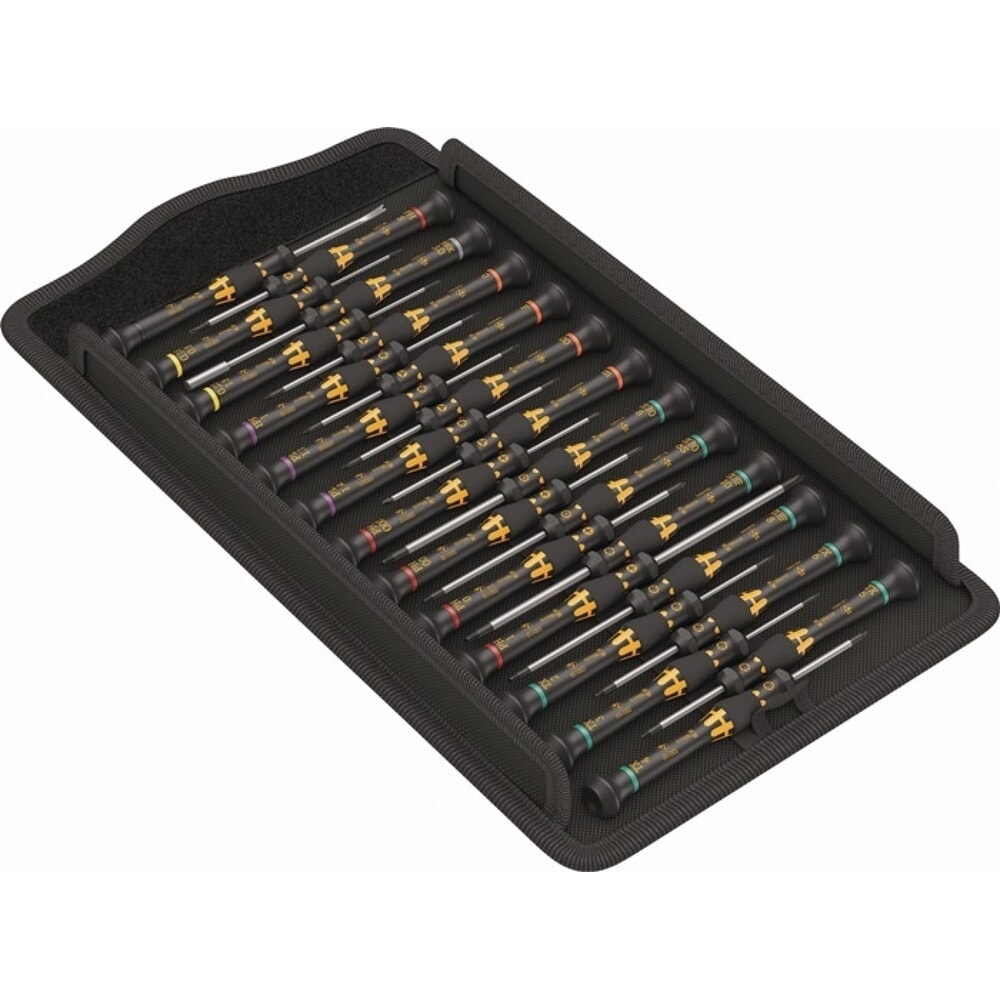 Illustration du produit: WERA Feinmechanikerschraubendrehersatz Kraftform Micro ESD Big Pack 1, 25-teilig