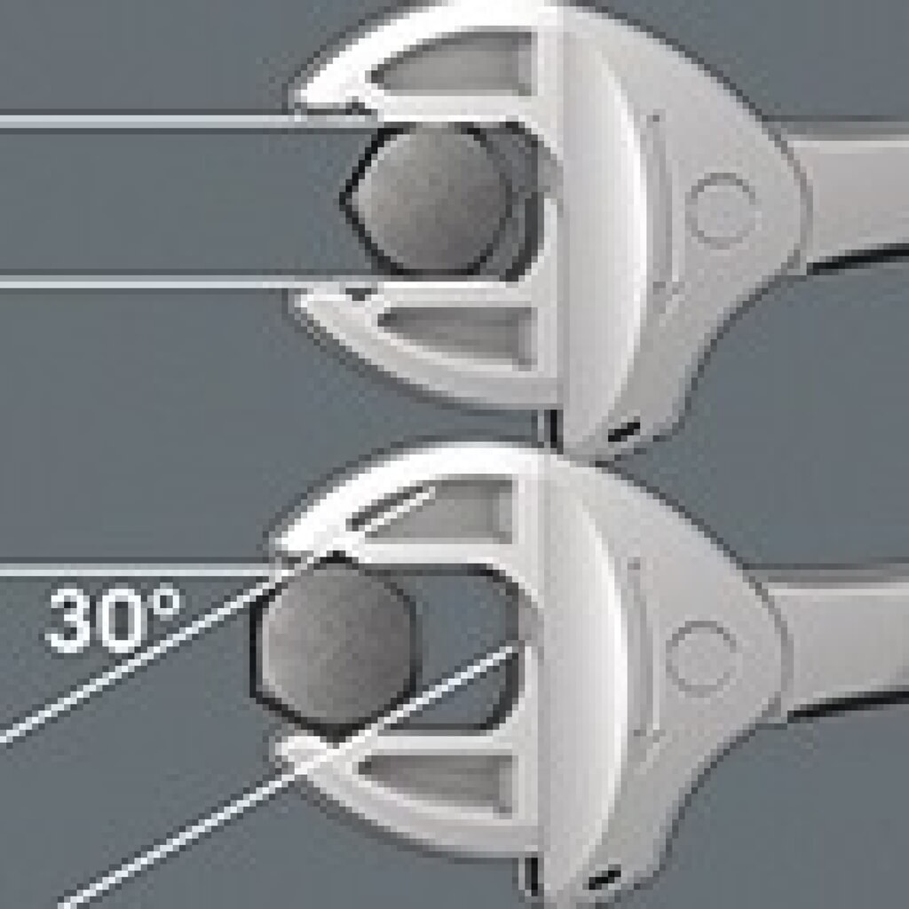 WERA Maulschlüssel 6004 Joker S, Länge 154 mm, 10-13 mm, selbstjustierend N° de l'image du produit 5 : WERA Maulschlüssel 6004 Joker S, Länge 154 mm, 10-13 mm, selbstjustierend