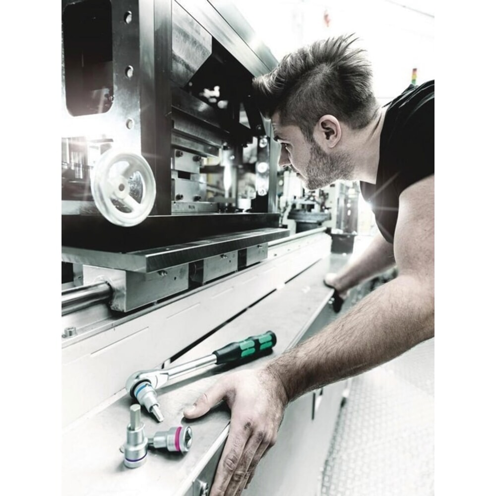 N° de l'image du produit 3 : WERA Steckschlüsseleinsatz 8740 C HF, Schlüsselweite 4 mm, 1/2 ″, Länge 60 mm