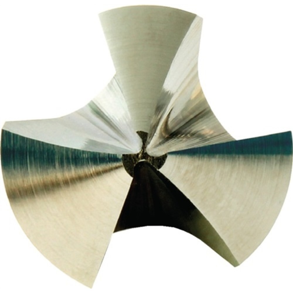 Produktabbildung Nr. 5: Foret aléseur EUC DIN 335 C 90 degr. D. nominal 6,3 mm HSS spécial tige à 3 face