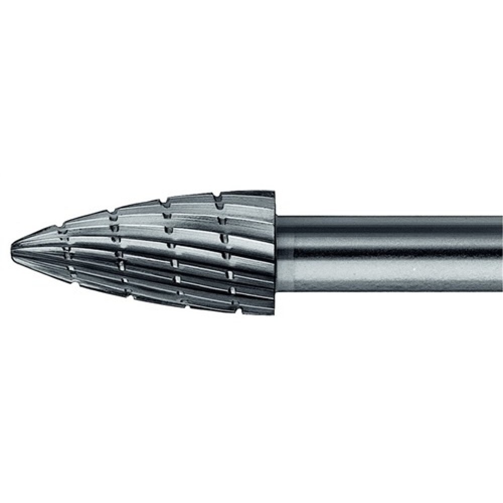 Illustration du produit: Fraise sur tige SPK D. 6 mm L. tête 18 mm D. de la tige 6 mm HSS engrènement 3 P