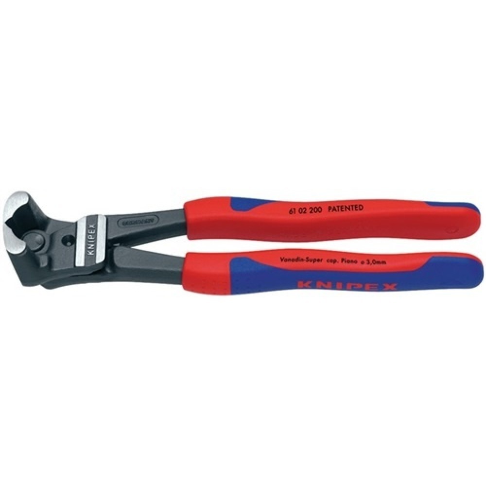 Illustration du produit: Coupe-boulon frontal longueur totale 200 mm tête polie gaine multicomposant KNIP