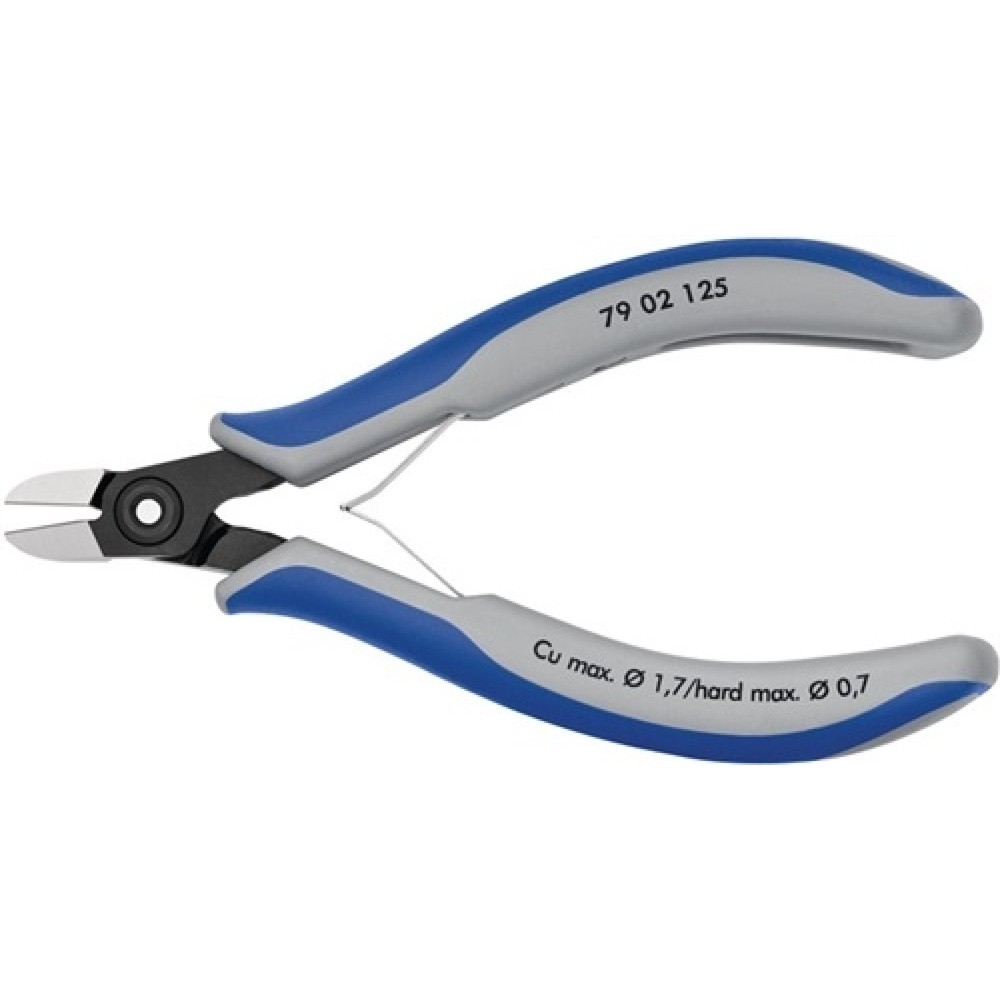 Illustration du produit: Pince coupante électronique de précision longueur 125 mm facette oui, très petit