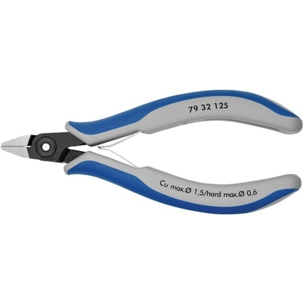 Produktabbildung Nr. 1: Pince coupante électronique de précision longueur 125 mm forme 3 facette oui, tr