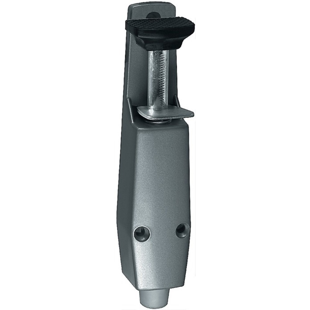 Illustration du produit: FRIDAVO Türfeststeller 90/1, Hubhöhe 30 mm, Leichtmetall weiß, Türmontage