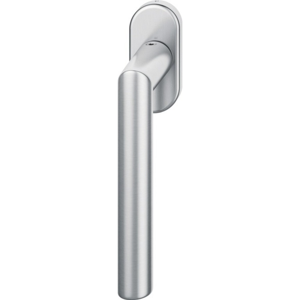 Illustration du produit: FSB Fenstergriff 34 1076, 24-38 mm, Edelstahl fein matt, mit Rastung