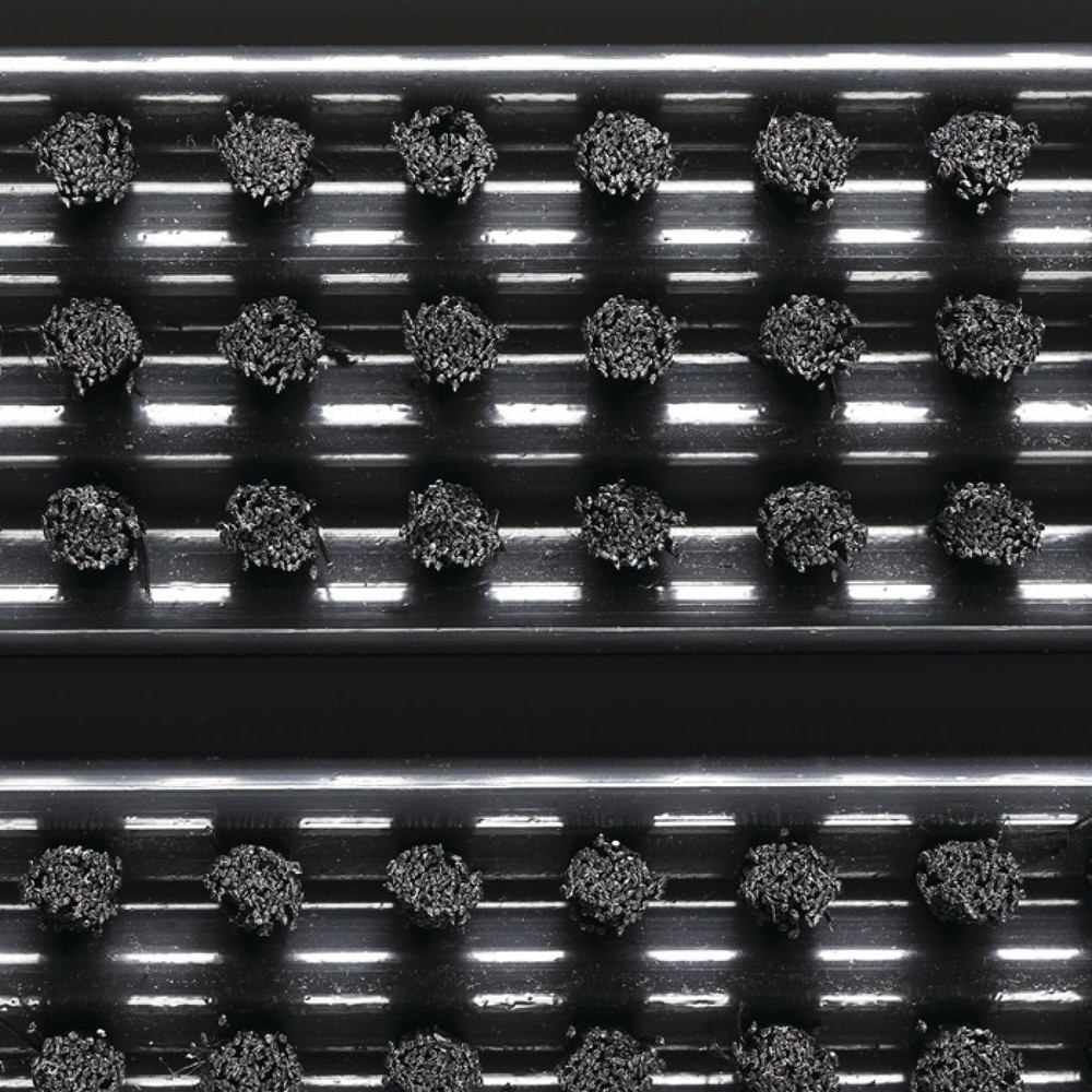 Produktabbildung: Fussmatte, L385xB590xS22mm, schwarz Polypropylen