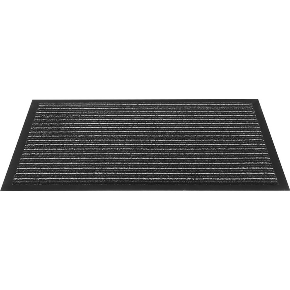 Produktabbildung: Fussmatte gestreift, L400xB600xS5mm, anthrazit Polypropylen