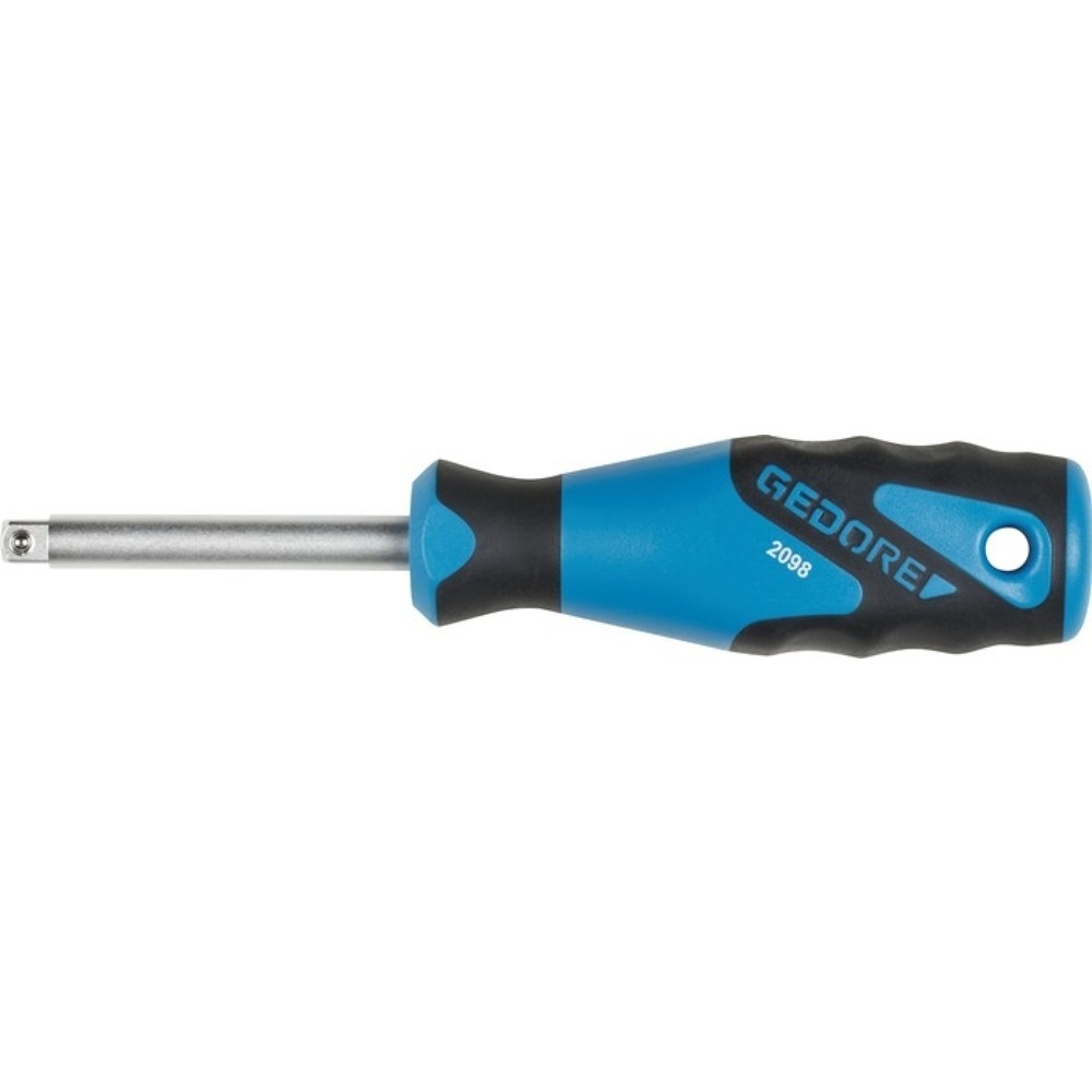 Produktabbildung: GEDORE Handgriff mit Vierkant 2098, 1 K-Griff, 1/4 ″, Länge 140 mm