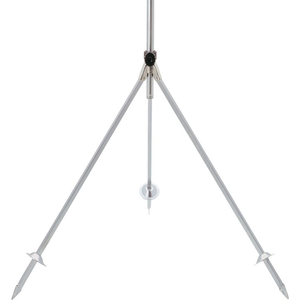 Illustration du produit: GEKA Dreibeinstativ, Stahl verzinkt, 2xG1″ AG, mit Standspitzen