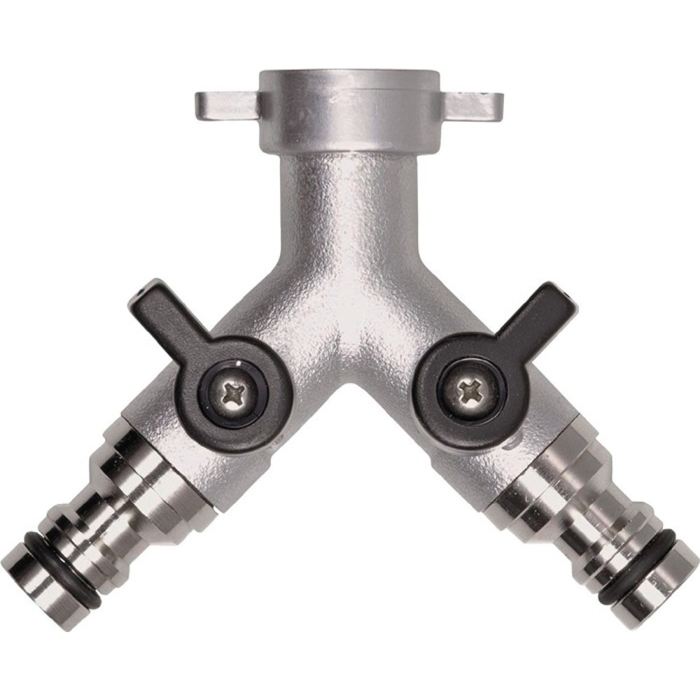 Illustration du produit: GEKA Zweiwegeventil plus, Messing vernickeltIG 3/4 ″