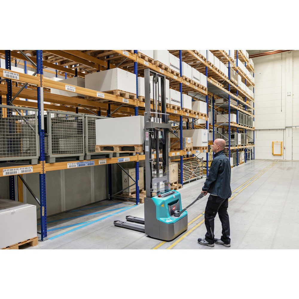 Produktabbildung Nr. 11: Gerbeur électrique Ameise® PSE 1.2 Initial-lift avec levée initiale, hauteur de levage 2 900 mm, capacité de charge 1 200 kg