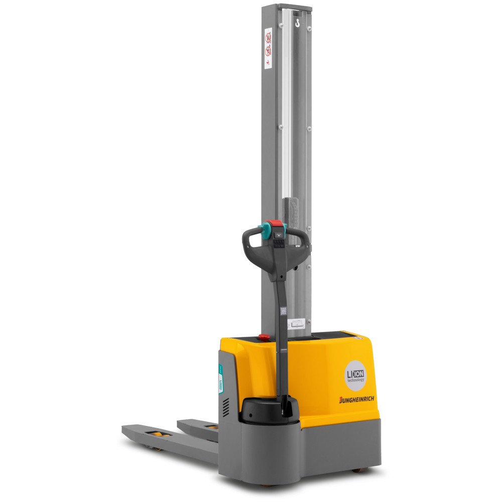 Produktabbildung Nr. 3: Gerbeur électrique Jungheinrich EJC M10 E, monomât, hauteur de levage 1 625 mm, capacité de charge 1 000 kg