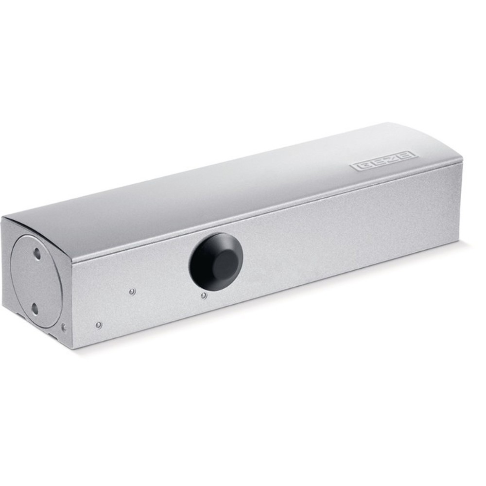 Produktabbildung: GEZE Türschliesser TS 3000 V, silber EN 1-4, Normalmontage Bandseite EN 1-4