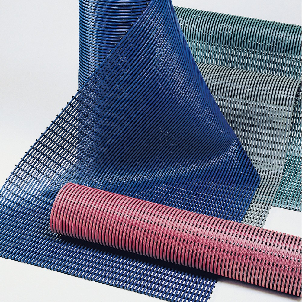 Produktabbildung Nr. 2: Gittermatte Heronrib 2000 Flex, PVC, Rolle, 10 m x 500 mm, blau