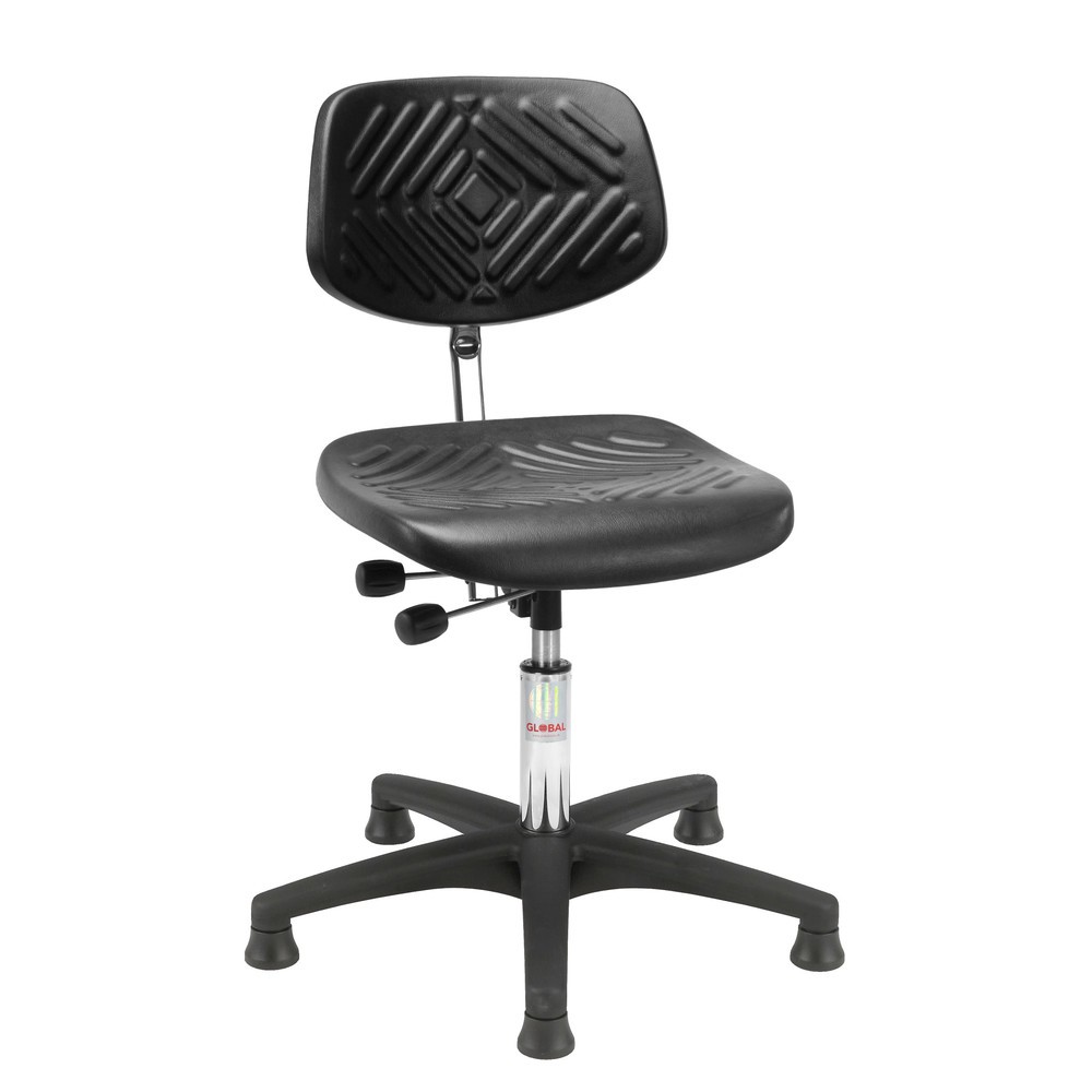 Produktabbildung: Global Stole A/S Arbeitsdrehstuhl Prestige, Sitzhöhe 430-560 mm, Bodengleiter, Kunststoffbasis