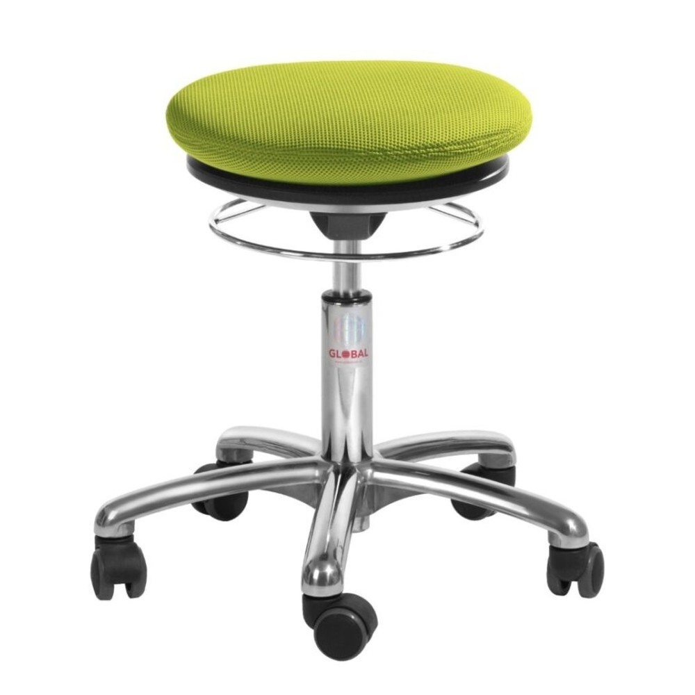 Produktabbildung Nr. 1: Global Stole A/S Hocker Pilates, 3D-Stoff, Sitzhöhe 430-560 mm, grün